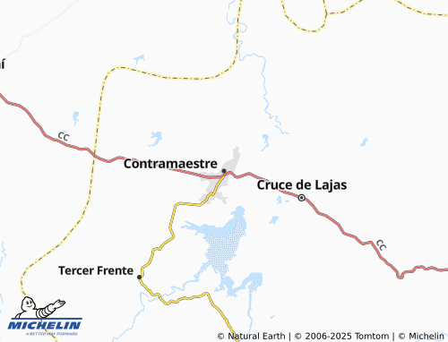MICHELIN Contramaestre map - ViaMichelin