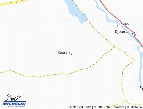 Carte MICHELIN Kaoran - ViaMichelin
