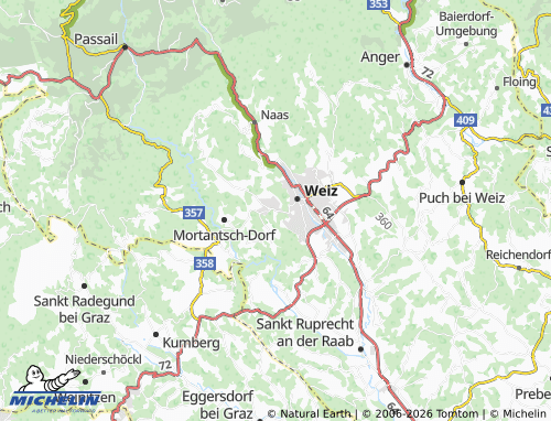 MICHELIN Göttelsberg map - ViaMichelin