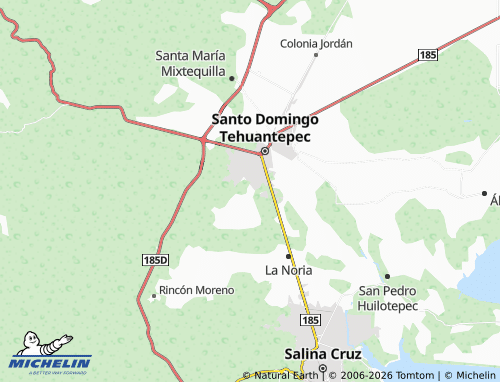 MICHELIN Cuarta de Santa Cruz map - ViaMichelin