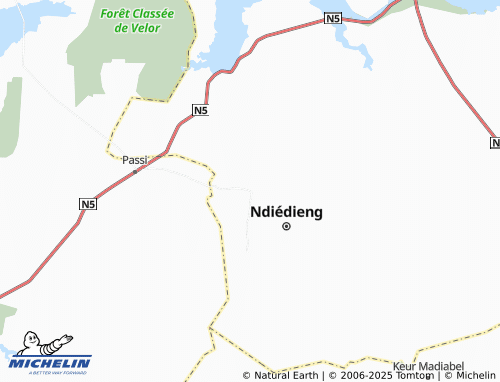 Mappa MICHELIN Diakhate - ViaMichelin