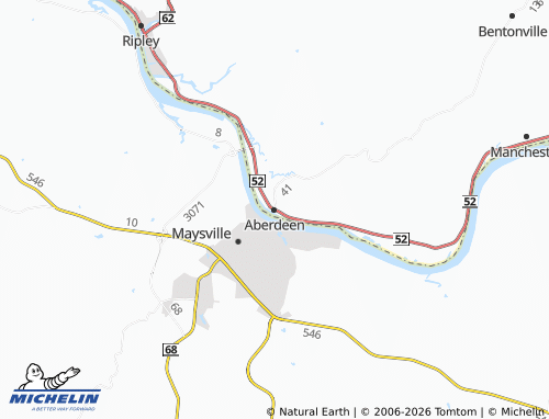 Mapa MICHELIN Aberdeen - ViaMichelin