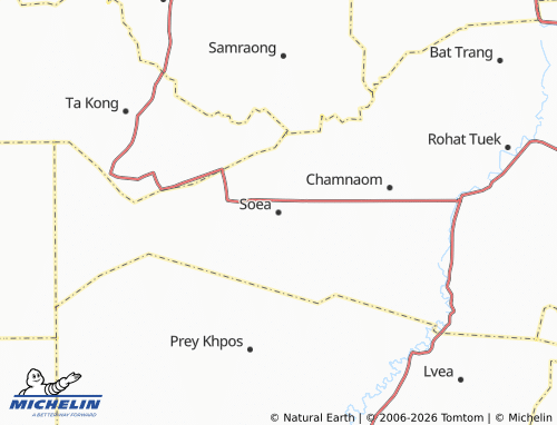 Mappa MICHELIN Soea - ViaMichelin