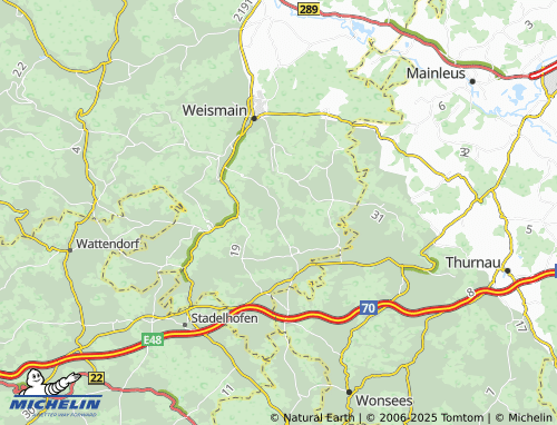 MICHELIN Wunkendorf map - ViaMichelin