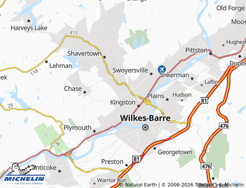 Mappa MICHELIN Courtdale - ViaMichelin