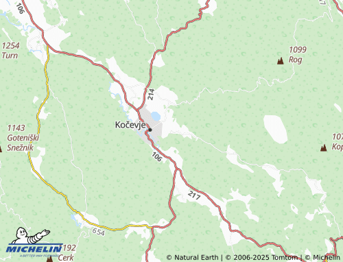 Mappa MICHELIN Cvišlerji - ViaMichelin