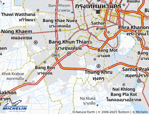 MICHELIN-Landkarte Tha Kham - ViaMichelin