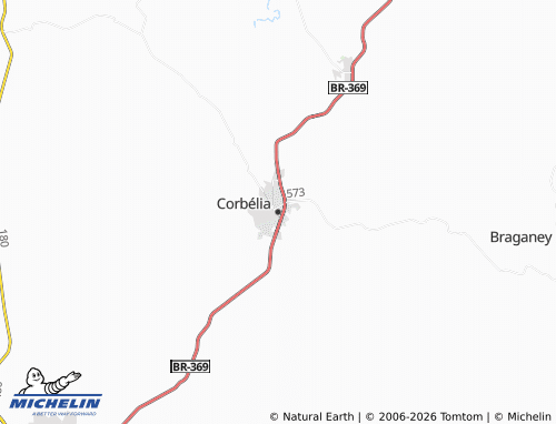 Mapa MICHELIN Corbélia - ViaMichelin
