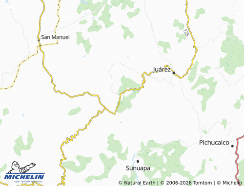 Mappa MICHELIN El Triunfo Segunda Sección - ViaMichelin
