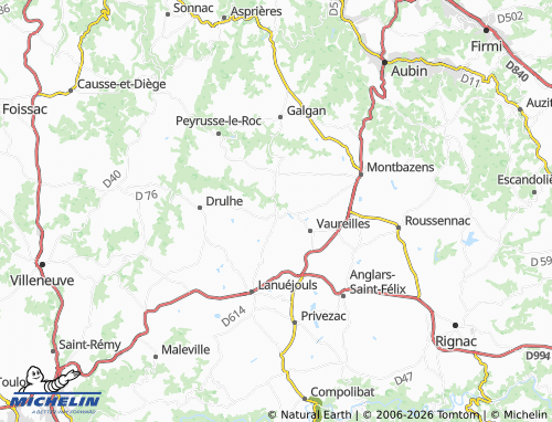 Mappa MICHELIN Pachins - ViaMichelin