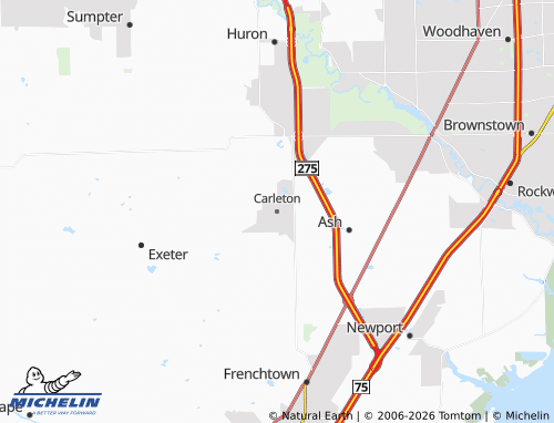 Mapa MICHELIN Carleton - ViaMichelin