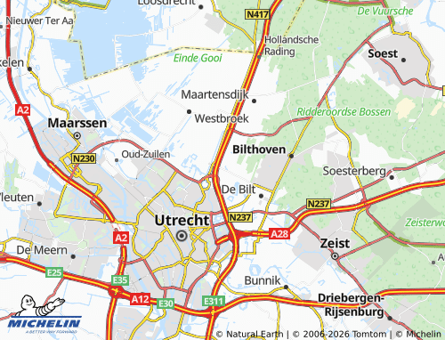 MICHELIN Groenekan map - ViaMichelin