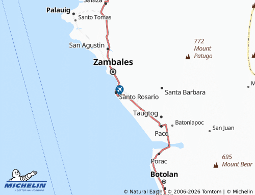 MICHELIN Zone 2 Poblacion map - ViaMichelin