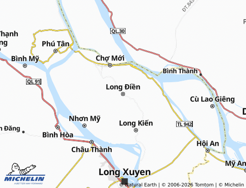 Mappa MICHELIN Long Điền B - ViaMichelin