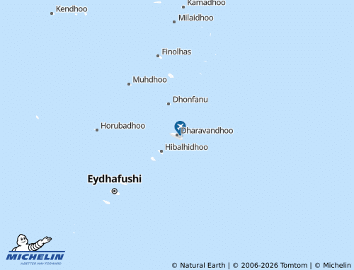 Mappa MICHELIN Dharavandhoo - ViaMichelin