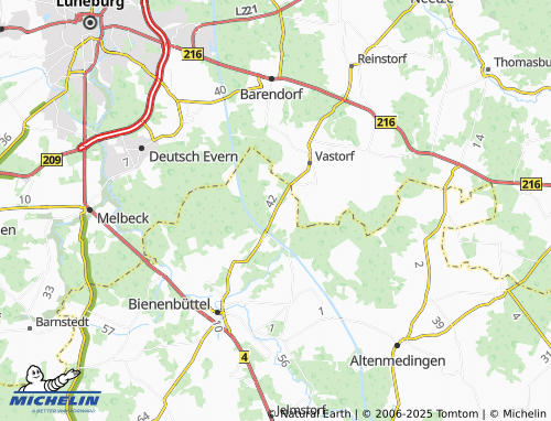 Kaart MICHELIN Wulfstorf - ViaMichelin