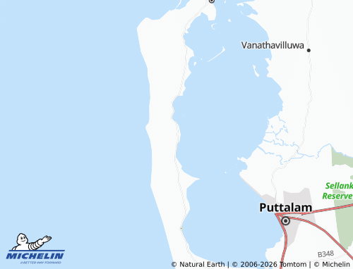 MICHELIN Thigali map - ViaMichelin