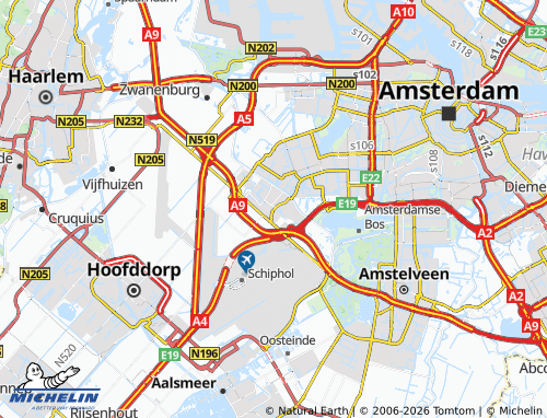 Mapa MICHELIN Badhoevedorp - ViaMichelin