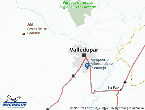 Mappa MICHELIN Ciudad Tairona I - ViaMichelin