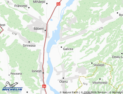 Mappa MICHELIN Galicea - ViaMichelin