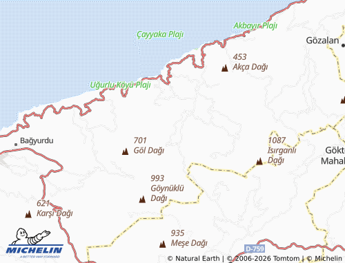 Mappa MICHELIN Pehlivanlı - ViaMichelin
