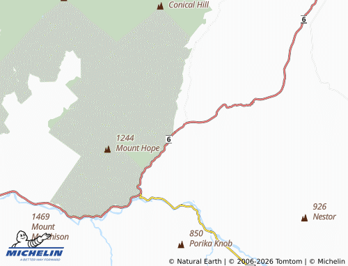 Mapa MICHELIN Glenhope - ViaMichelin