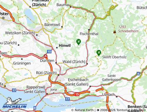 MICHELIN-Landkarte Oberorn - ViaMichelin