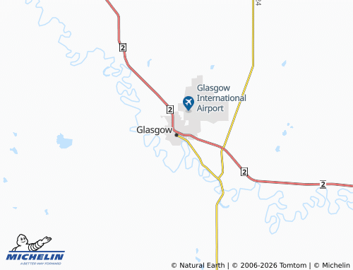 Mappa MICHELIN Glasgow - ViaMichelin