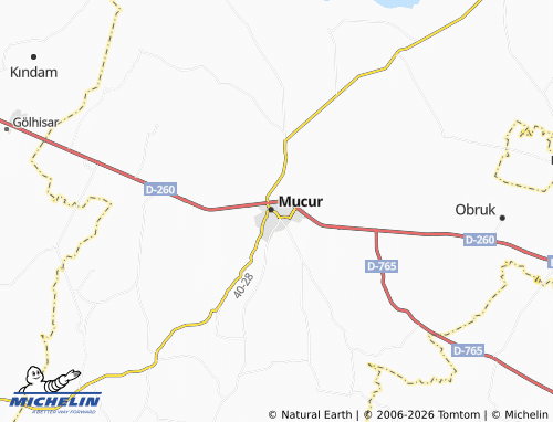 MICHELIN Yenice map - ViaMichelin