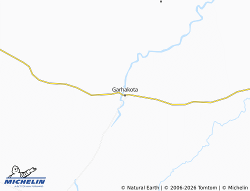 MICHELIN Garhakota map - ViaMichelin
