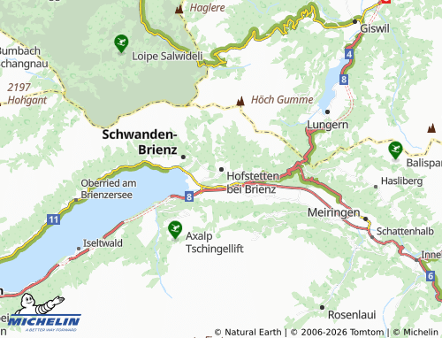Mapa MICHELIN Hofstetten bei Brienz - ViaMichelin