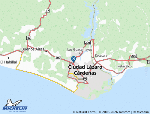 Mapa MICHELIN Aeropuerto - ViaMichelin