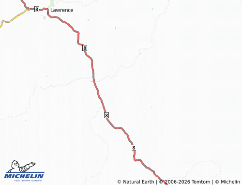 Mapa MICHELIN Waitahuna Gully - ViaMichelin