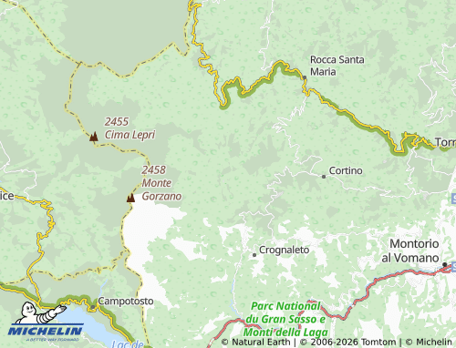 Mapa MICHELIN Padula - ViaMichelin