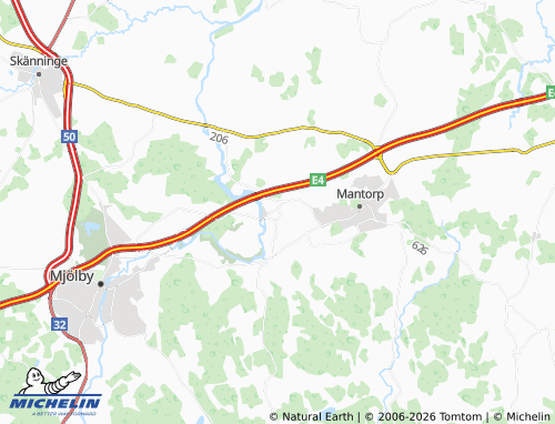 Carte MICHELIN Spångsholm - ViaMichelin