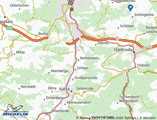 Mappa MICHELIN Rothenstein - ViaMichelin