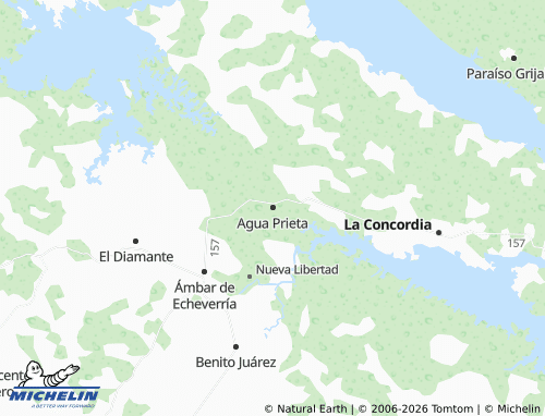 MICHELIN Agua Prieta map - ViaMichelin