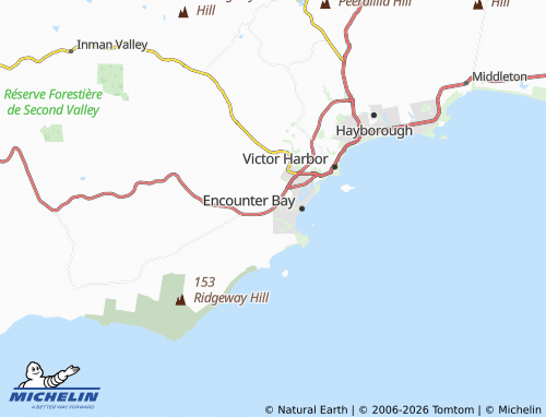 MICHELIN Waitpinga map - ViaMichelin