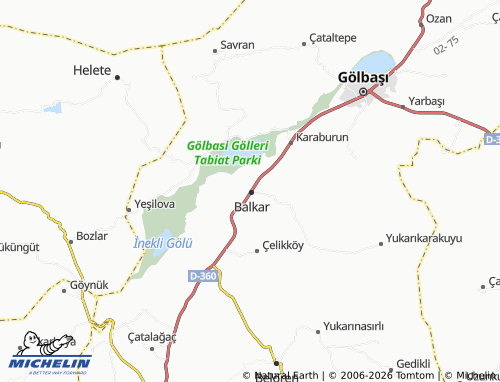 MICHELIN Asfalt map - ViaMichelin