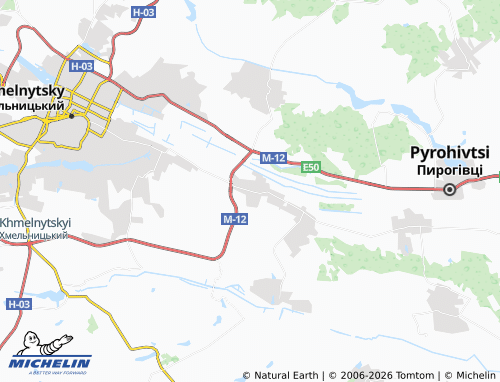 Carte MICHELIN Kopystyn - ViaMichelin