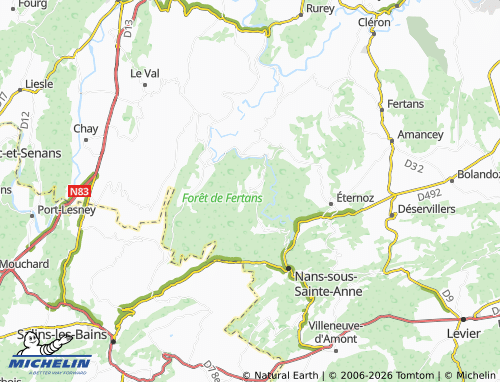 Mappa MICHELIN Alaise - ViaMichelin
