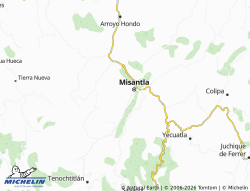 MICHELIN Miramar map - ViaMichelin