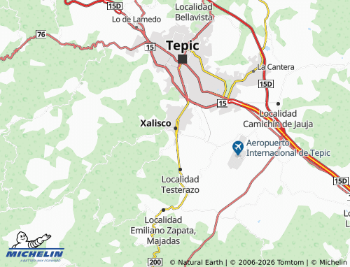 MICHELIN-Landkarte Villa de La Cruz II - ViaMichelin