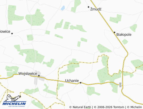 MICHELIN-Landkarte Turowiec - ViaMichelin