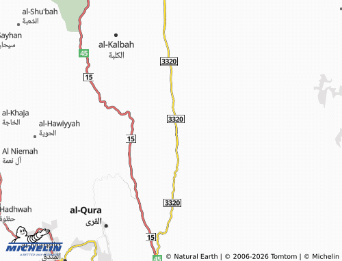 MICHELIN-Landkarte al-Makarim - ViaMichelin