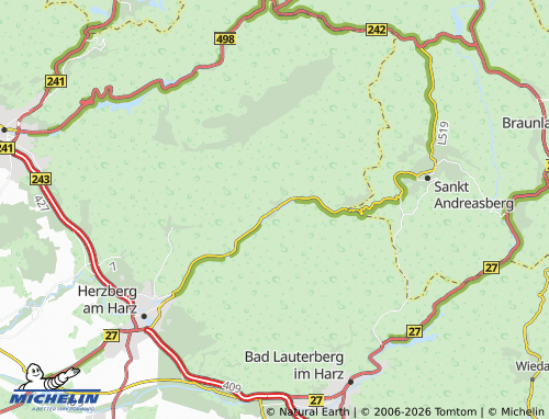 MICHELIN Sieber map - ViaMichelin