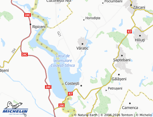 MICHELIN Duruitoarea Nouă map - ViaMichelin