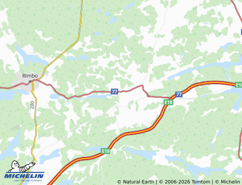 Mappa MICHELIN Finsta - ViaMichelin