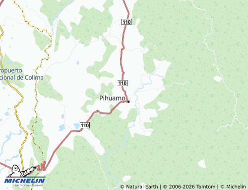 MICHELIN El Naranjito map - ViaMichelin