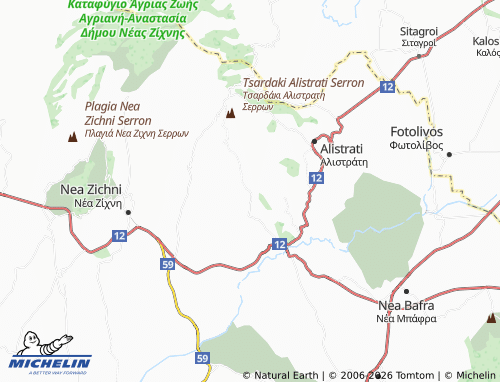 MICHELIN Mandili map - ViaMichelin